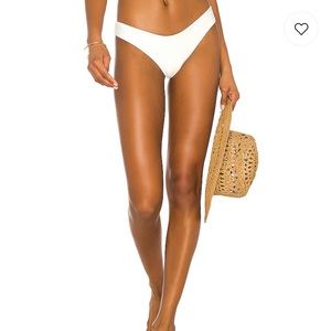Yvette bikini Bottom in White - LPA